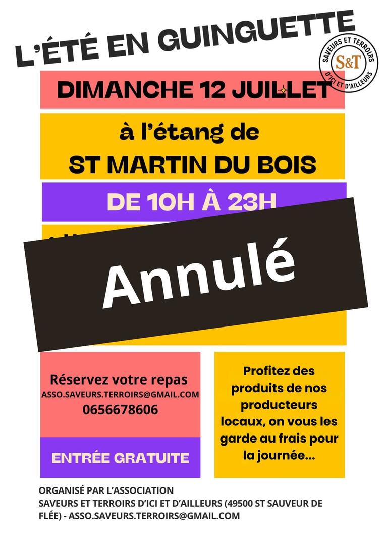 Annulation - été en guinguette