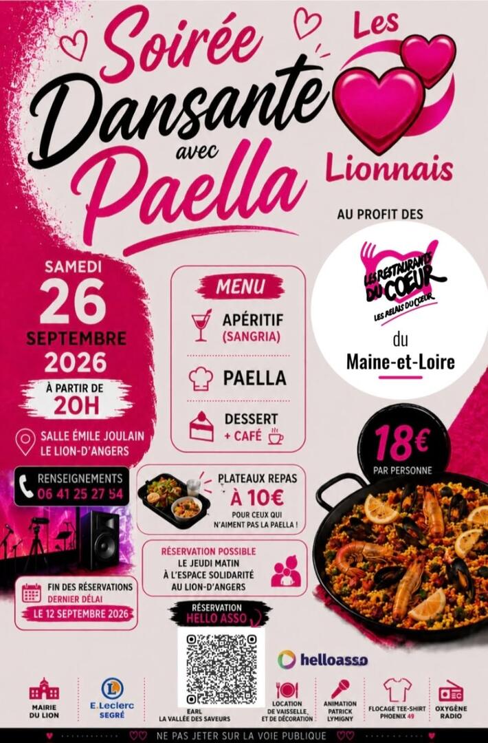 Soirée Paëlla du Lion d'Angers-FMA-49