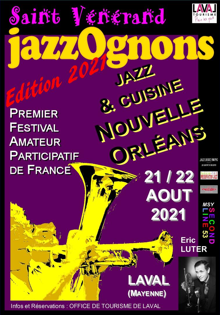 JazzOgnons'édition 2021' Eric LUTER vierge