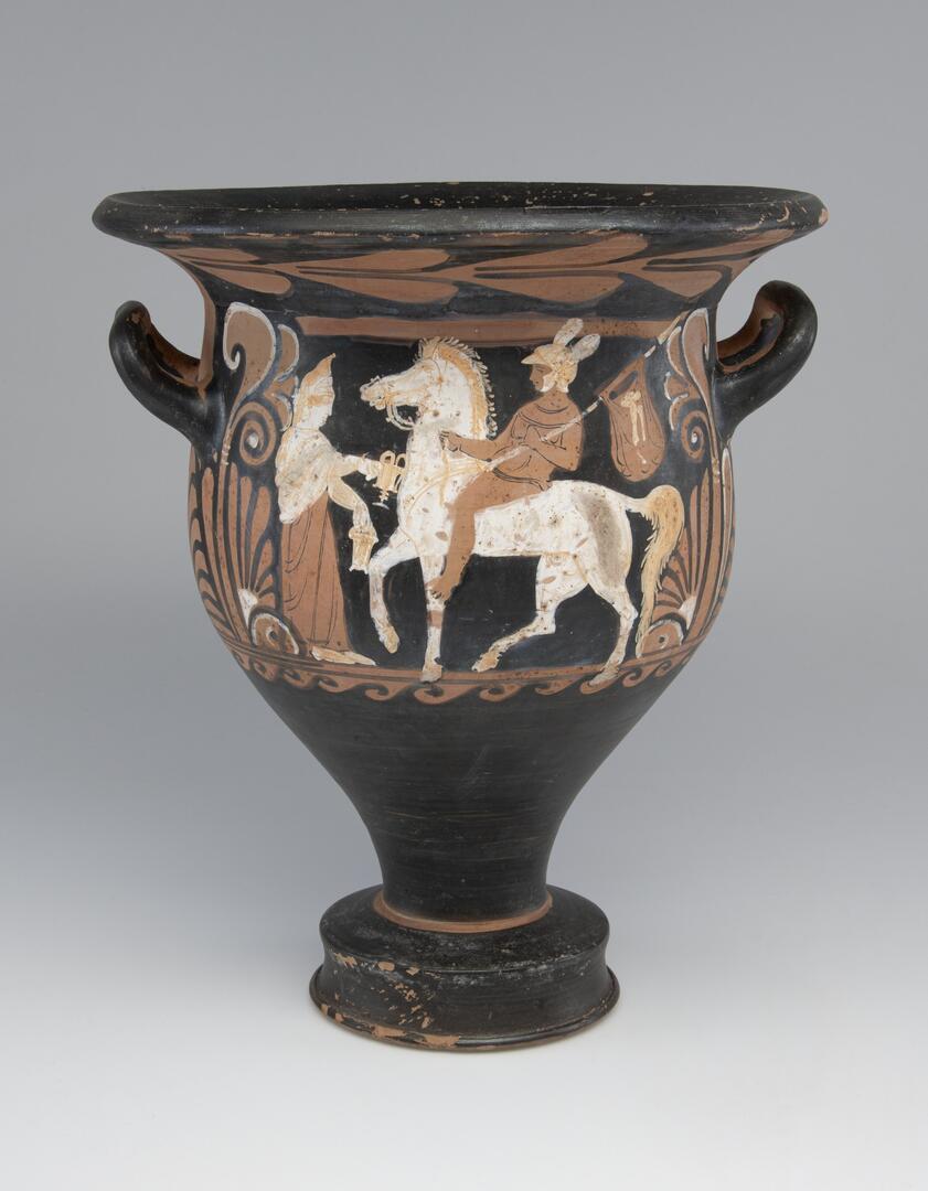 Cratère en cloche, Peintre de New York GR 1000, Grèce, vers 350 av. J.-C