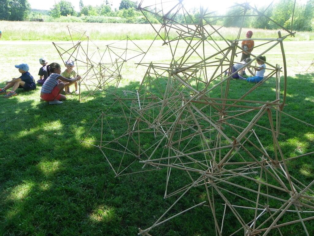 Atelier "Land art, l'art en extérieur " - Ile MoulinSart de Fillé_1