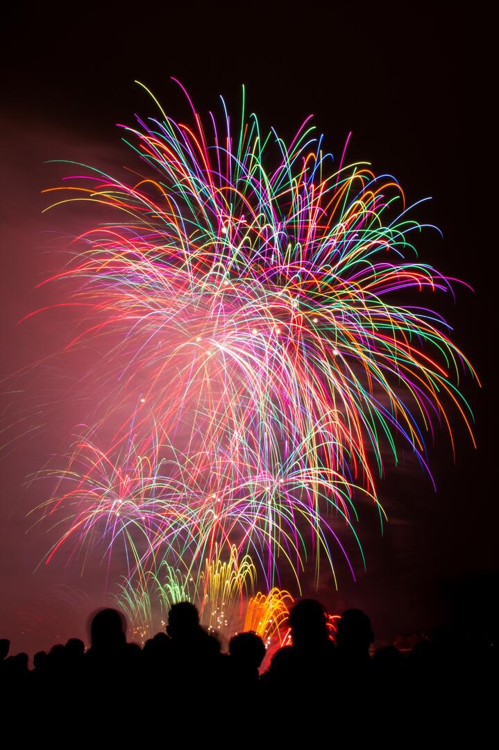 vertical-shot-beautiful-colorful-fireworks-dark-night-sky