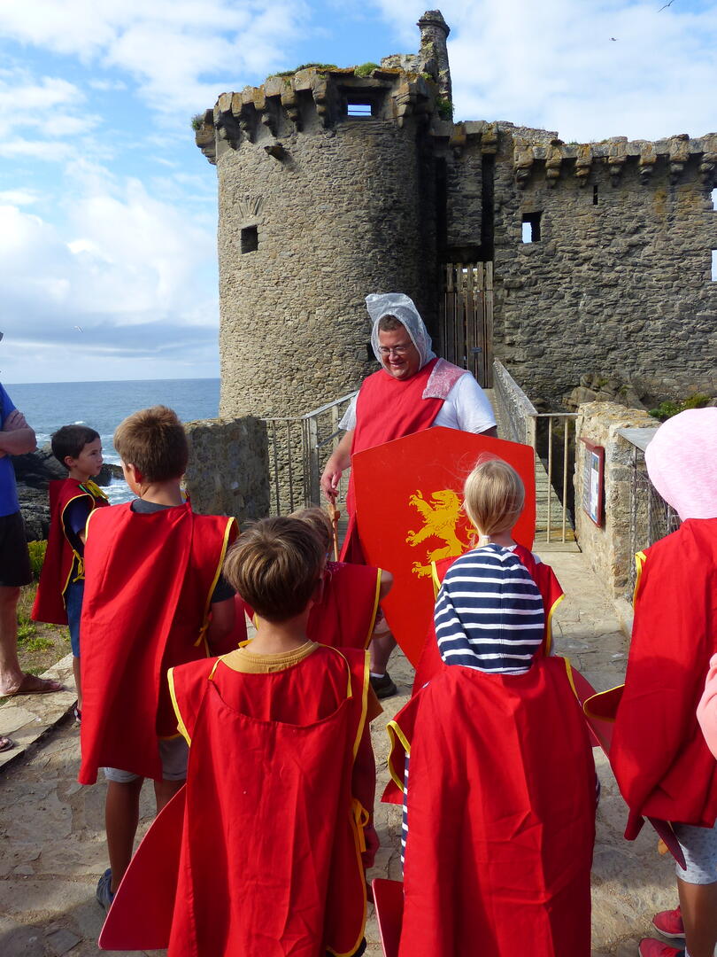 A l'assaut du château sur le pont