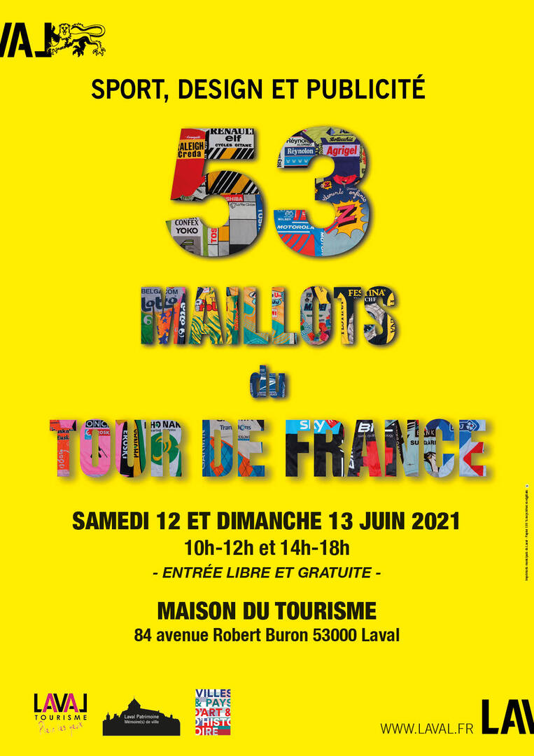 Exposition MAILLOTS TOUR DE FRANCE