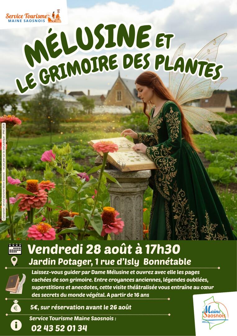 Mélusine et le grimoire des plantes 28 août - 1