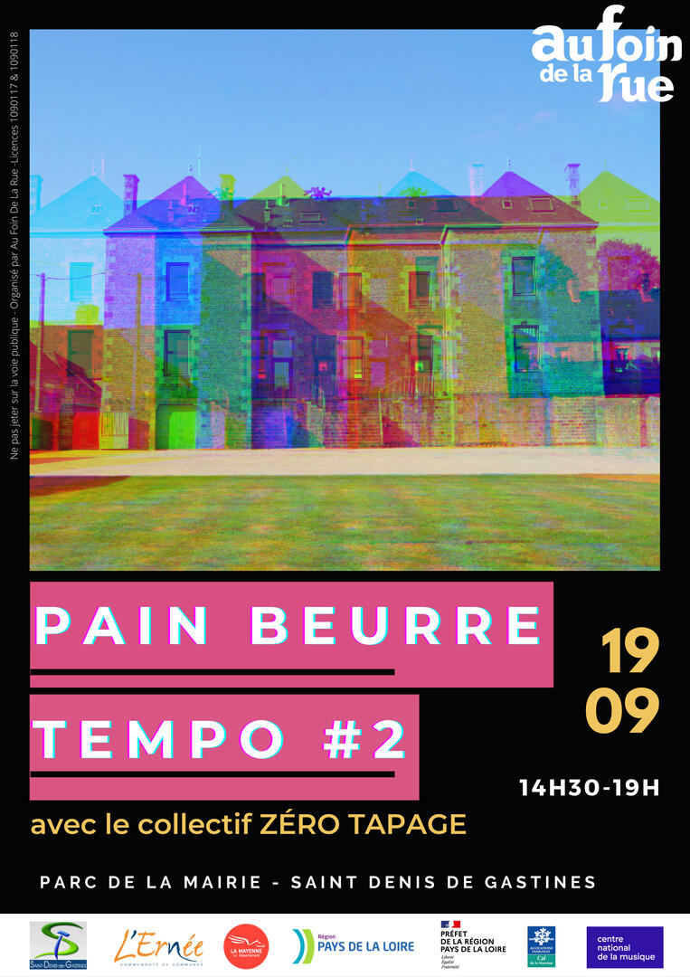 Affiche Pain beurre tempo