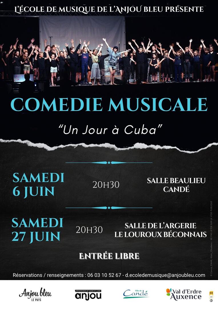 Affiche comédie musicale juin 2026 - FMA - 49