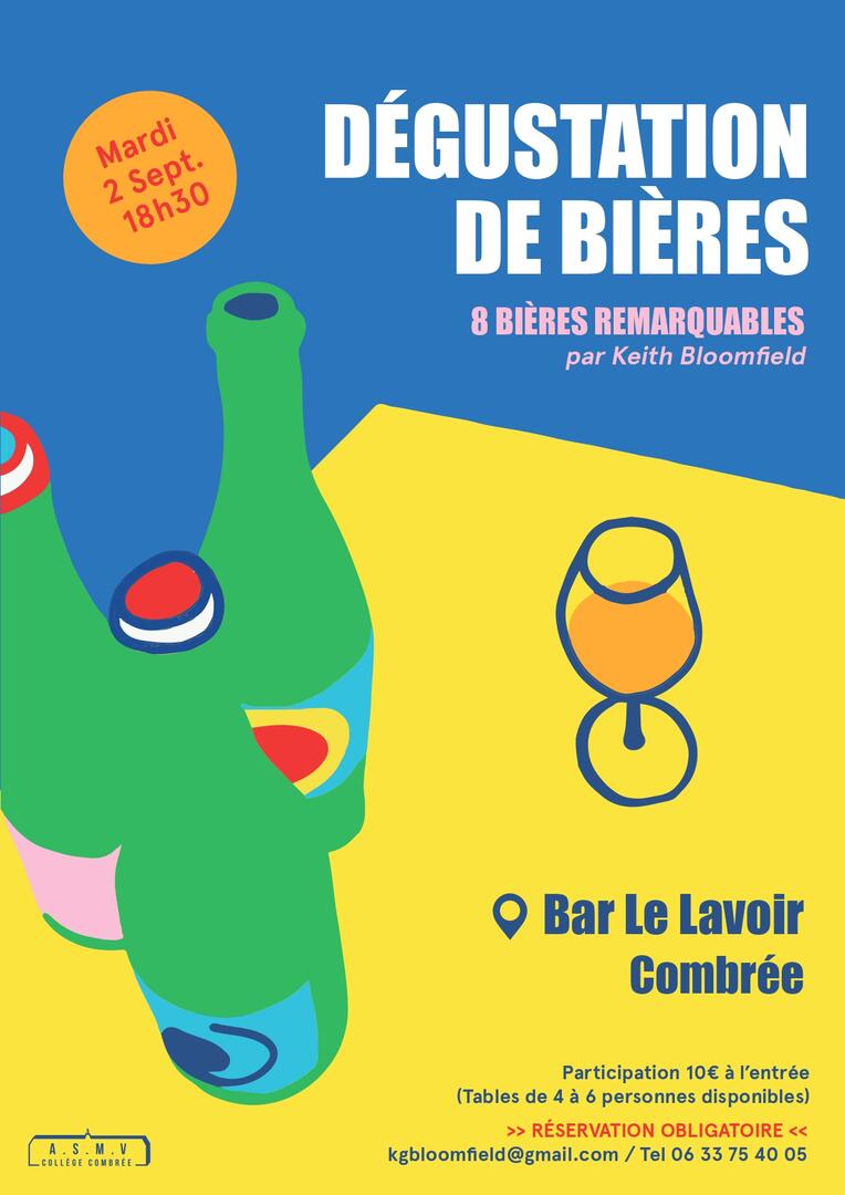 Dégustation bières-Combré-FMA