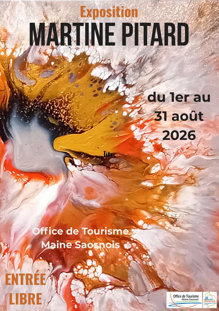 Affiche exposition Martine Pitard OTMS