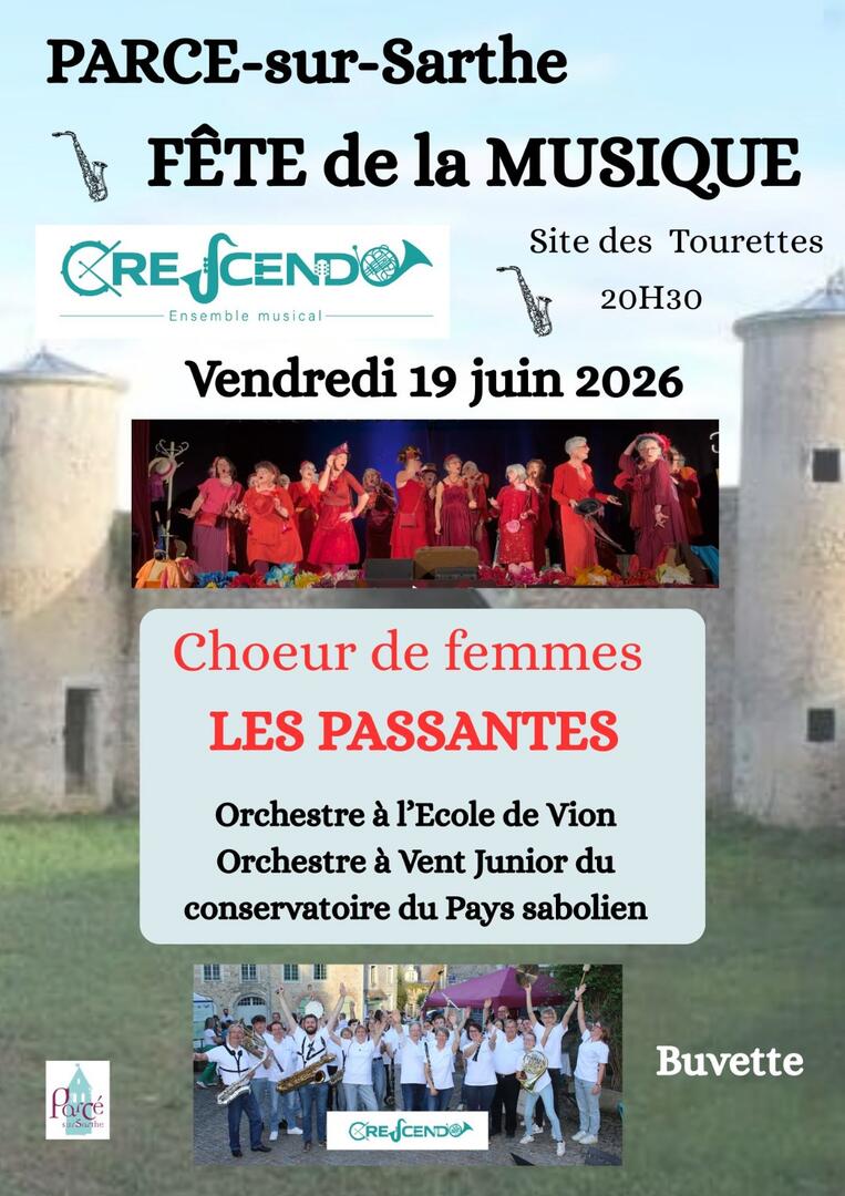 Fête de la musique - Parcé sur Sarthe