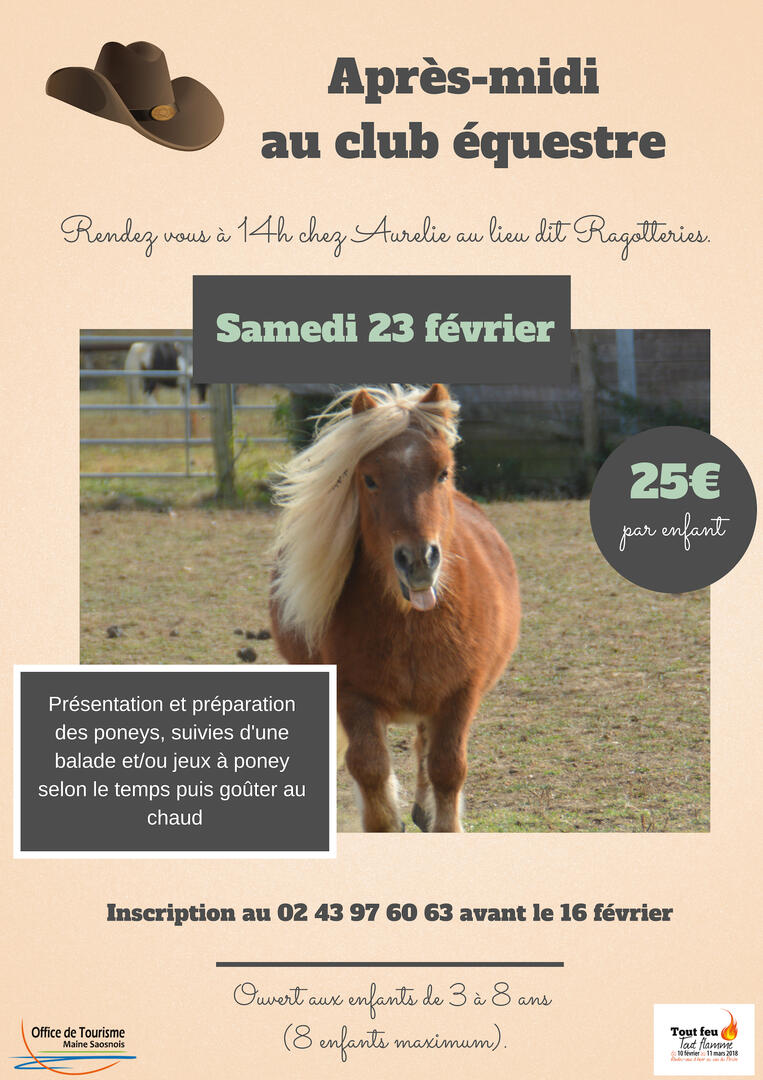 Balade à poney suivi d’un goûter chez Aurel’horse(1)