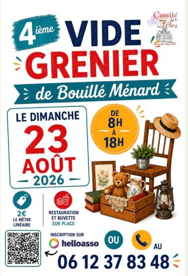Vide grenier-Bouillé Ménard-FMA-49