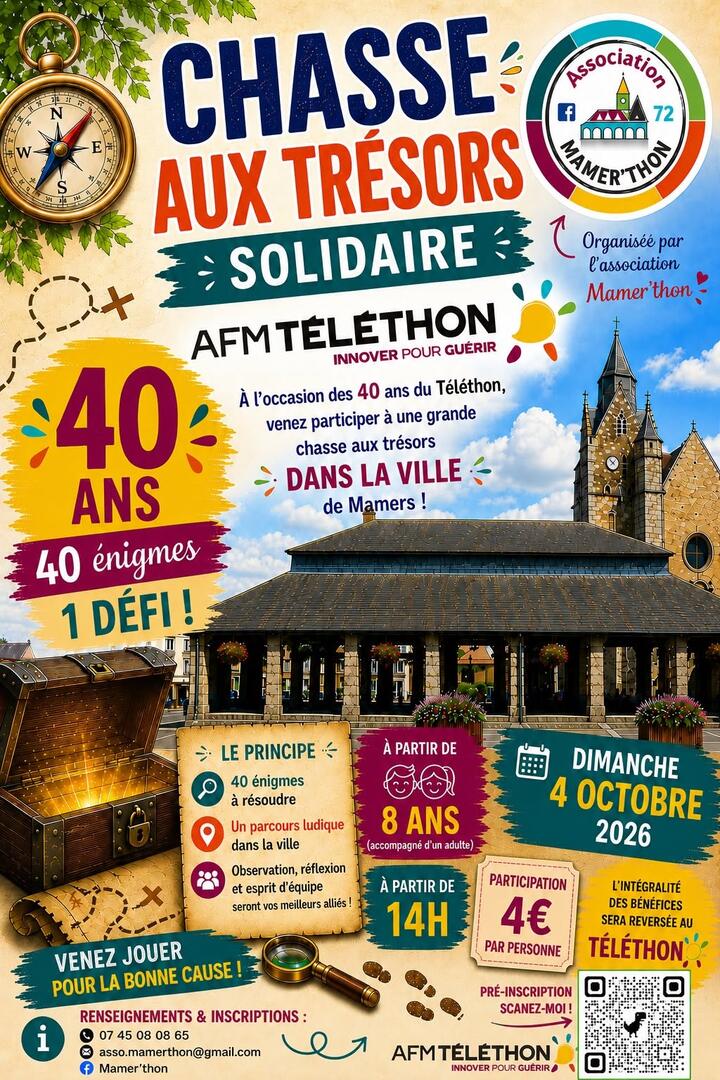 Chasse au trésor Téléthon