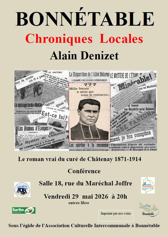 Chroniques locales Alain Denizet