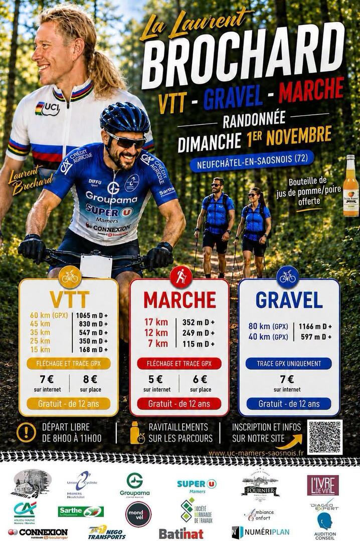 Randonnée La Laurent Brochard