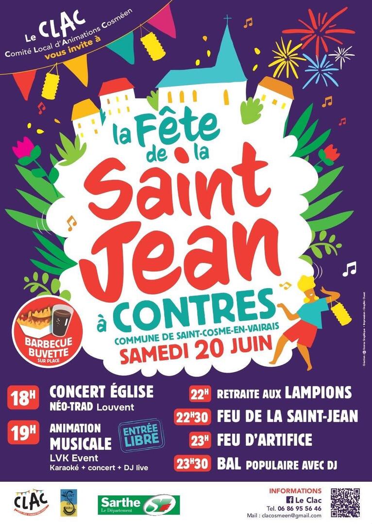 Fête de la Saint Jean à Contres