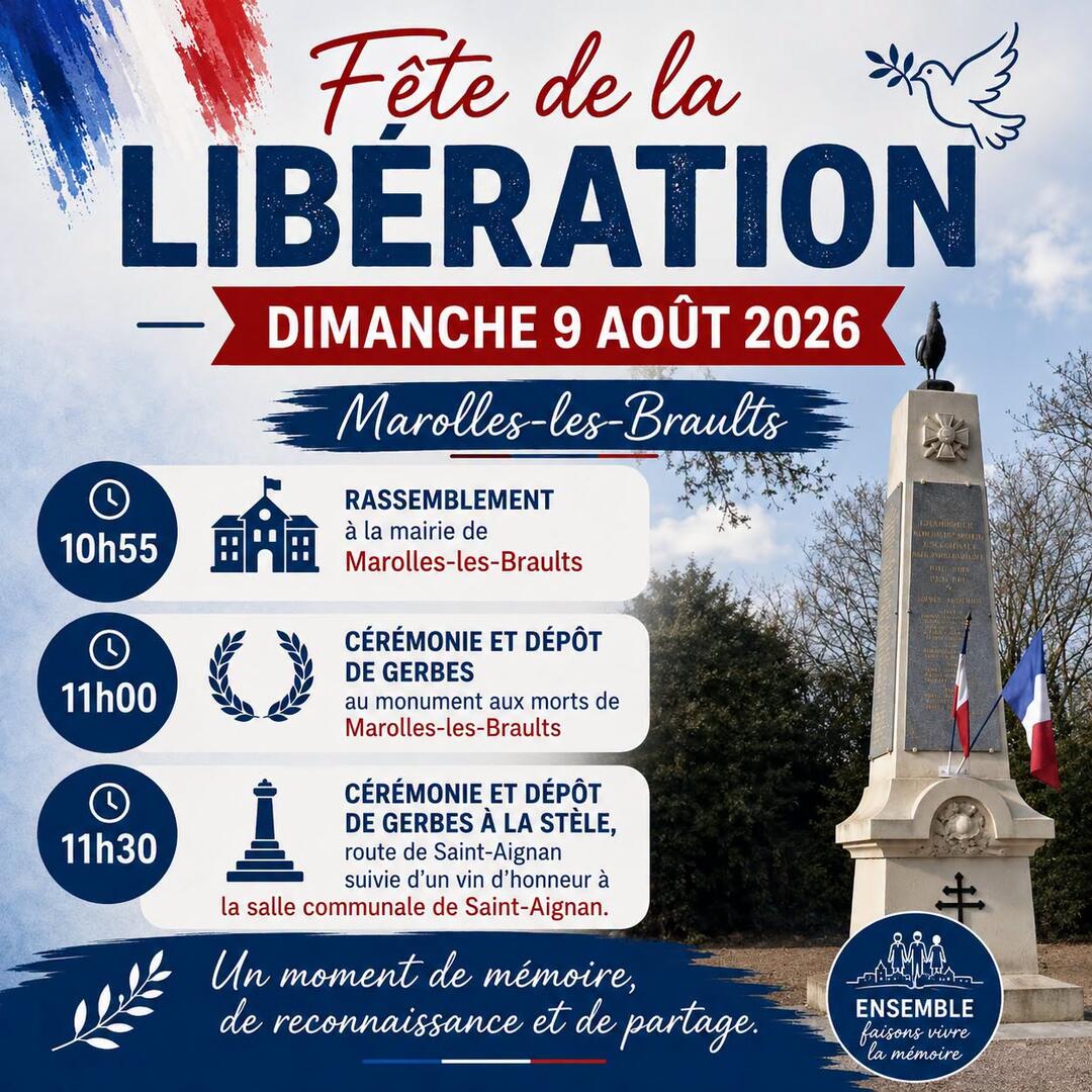 Fête de la libération Marolles les B.