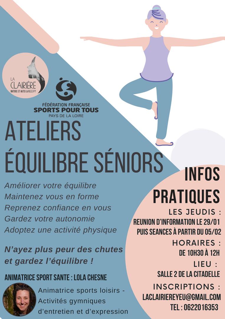 Flyer équilibre ile d'Yeu