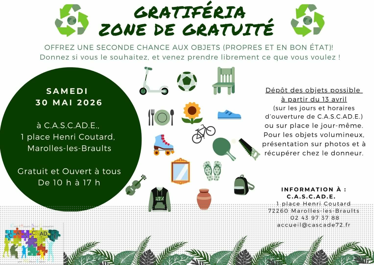 Gratiféria CASCADE