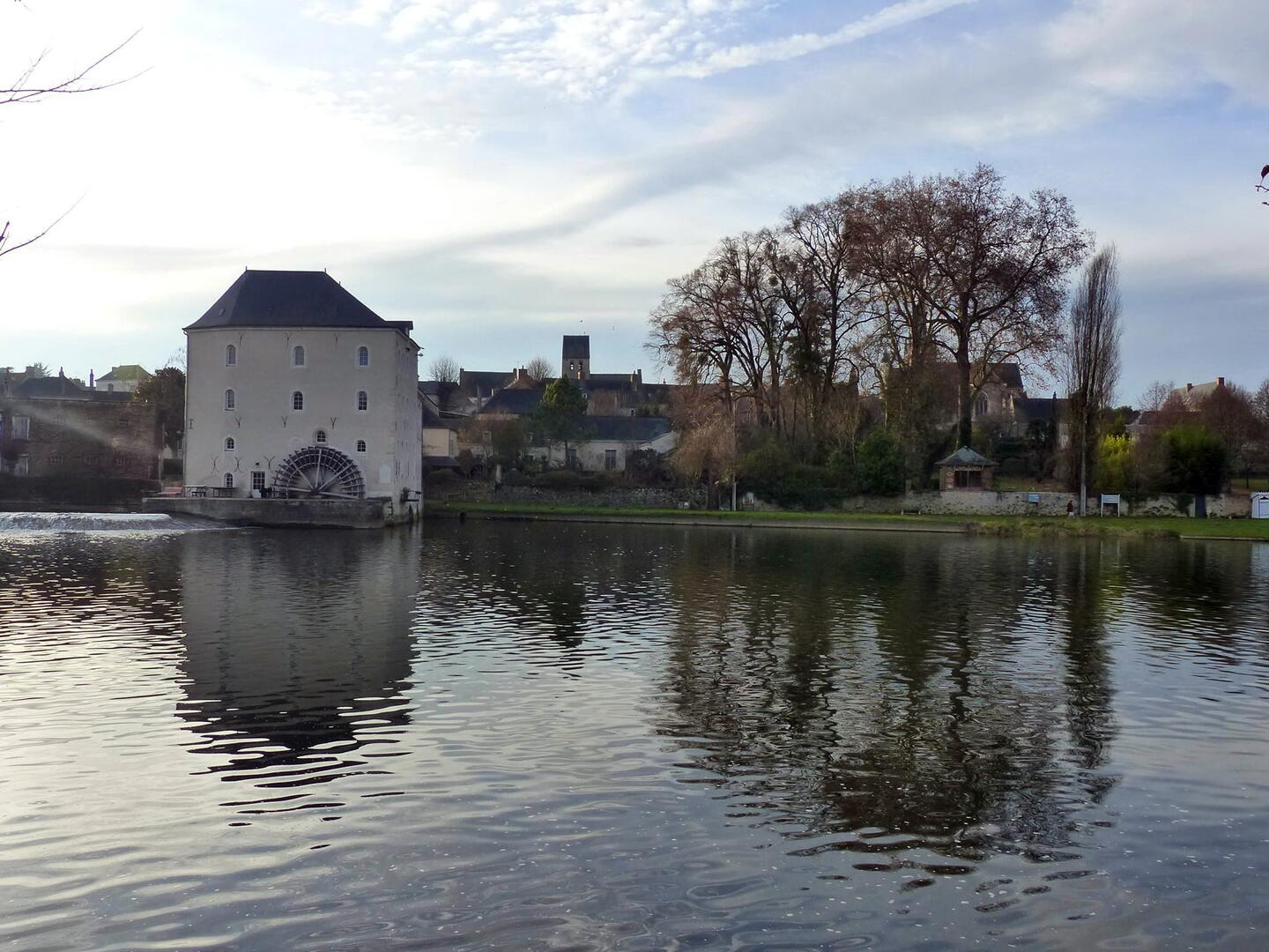 La Sarthe au Moulin de Parcé