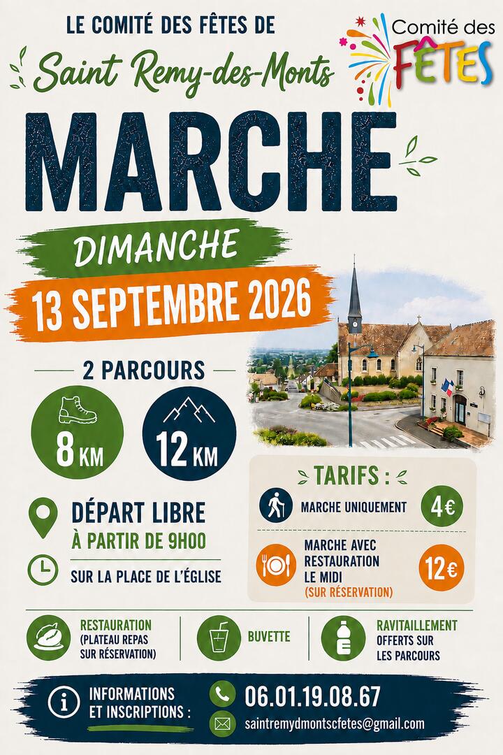 Marche Saint Rémy des Monts