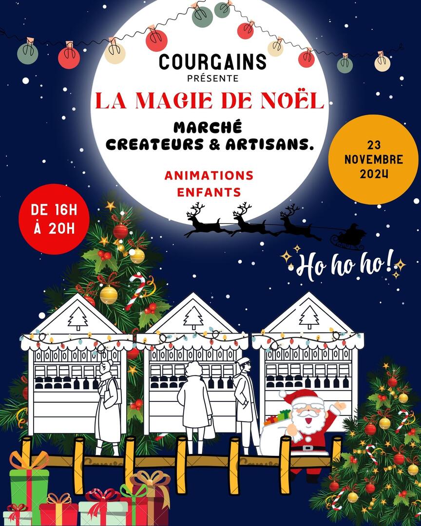 Marché créateurs Courgains