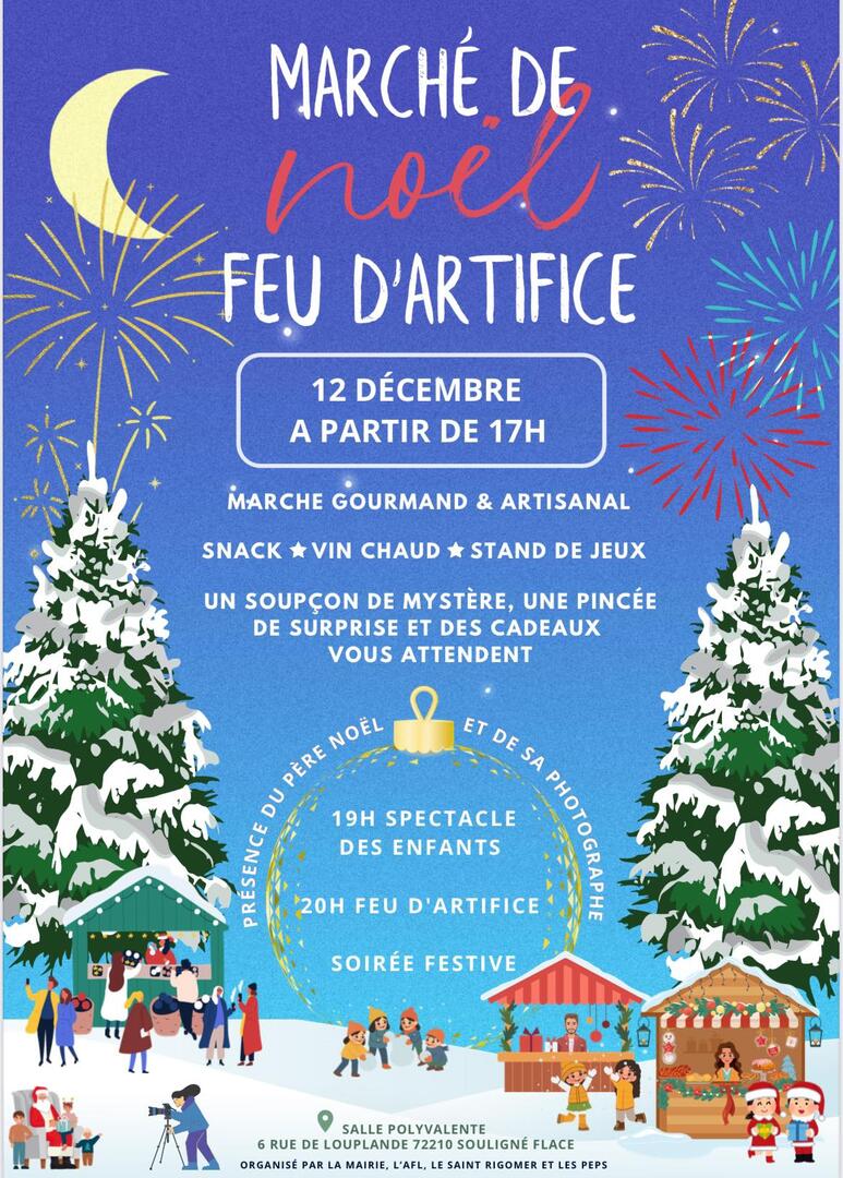 Marché de Noël Souligné Flacé