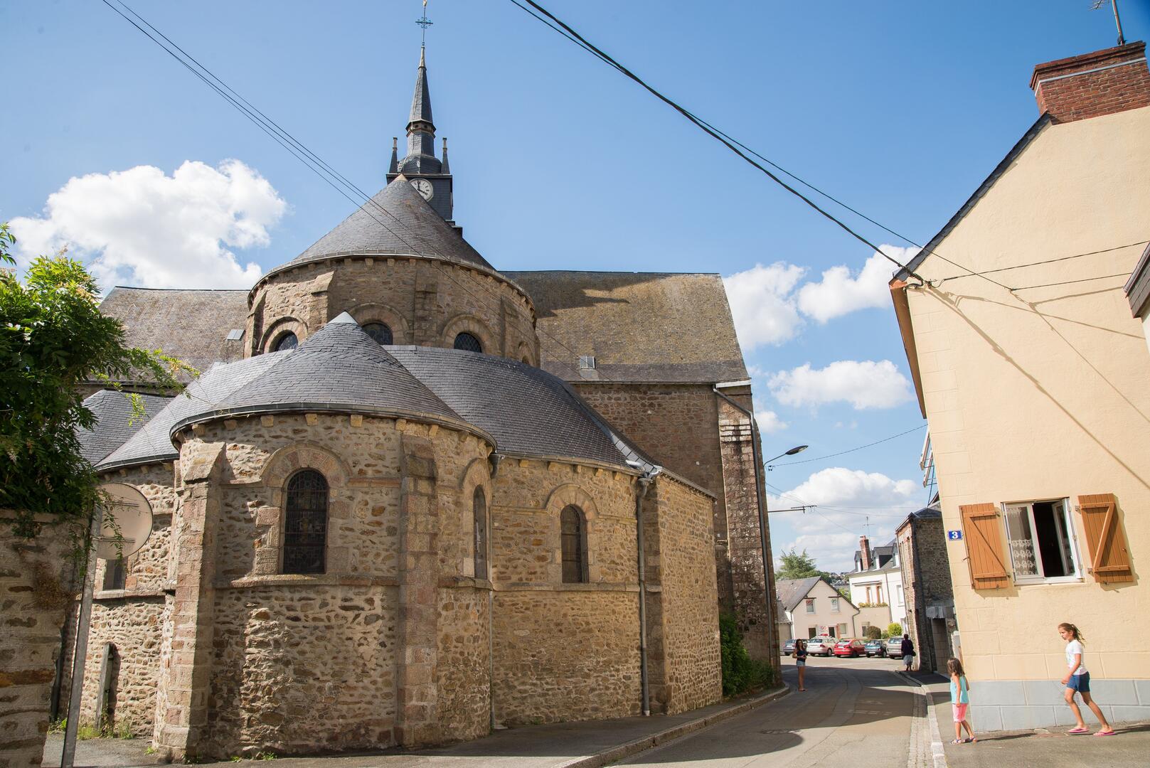 Mayenne Eglise St Martin.