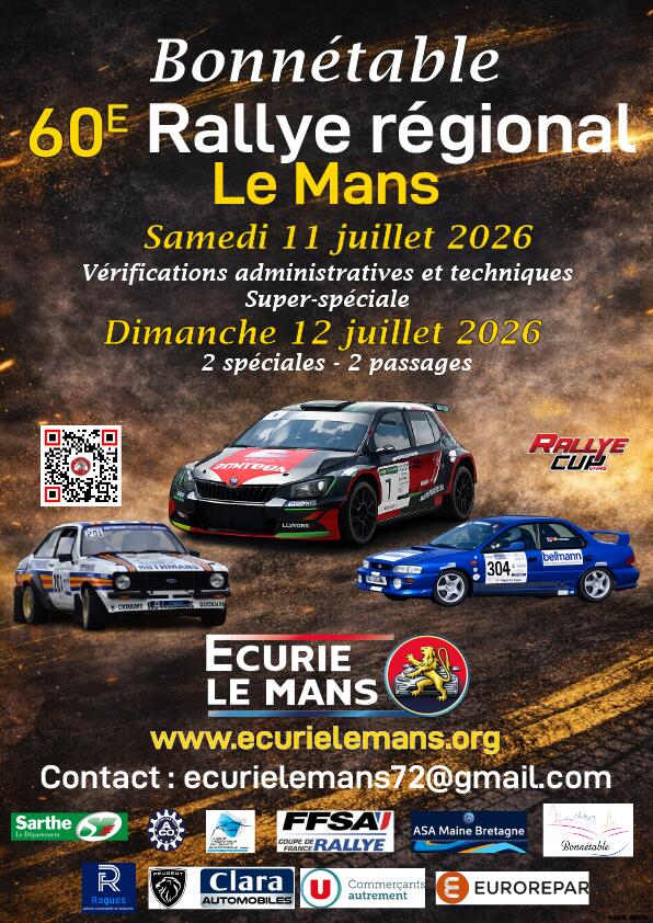 Rallye régional Le Mans