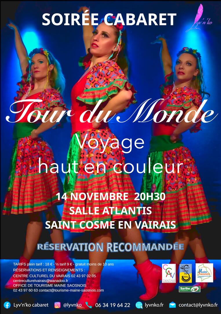 Soirée Cabaret St Cosme