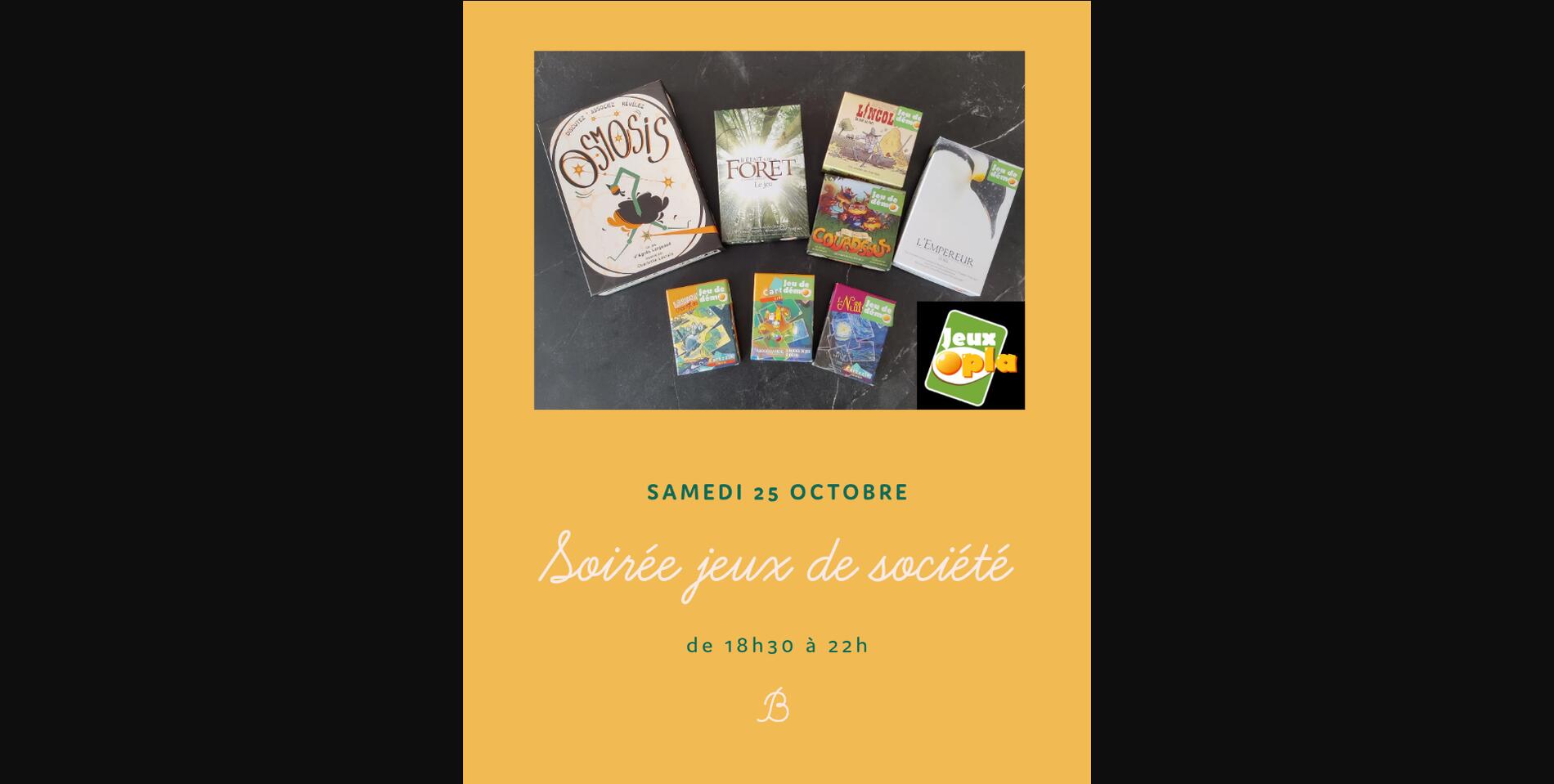 Soirée jeux