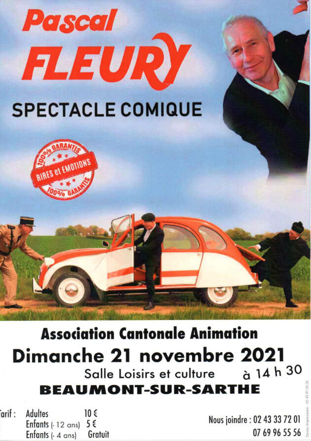 Spectacle comique Beaumont 21 10