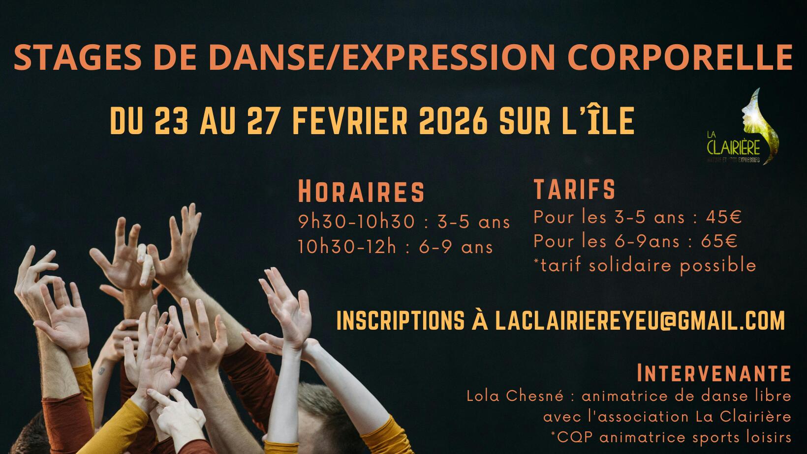 Stages expression corporelle_danse libre enfants yeu