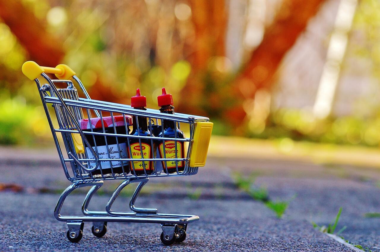 Supermarché courses