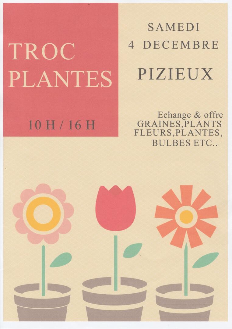 Troc plantes à Pizieux