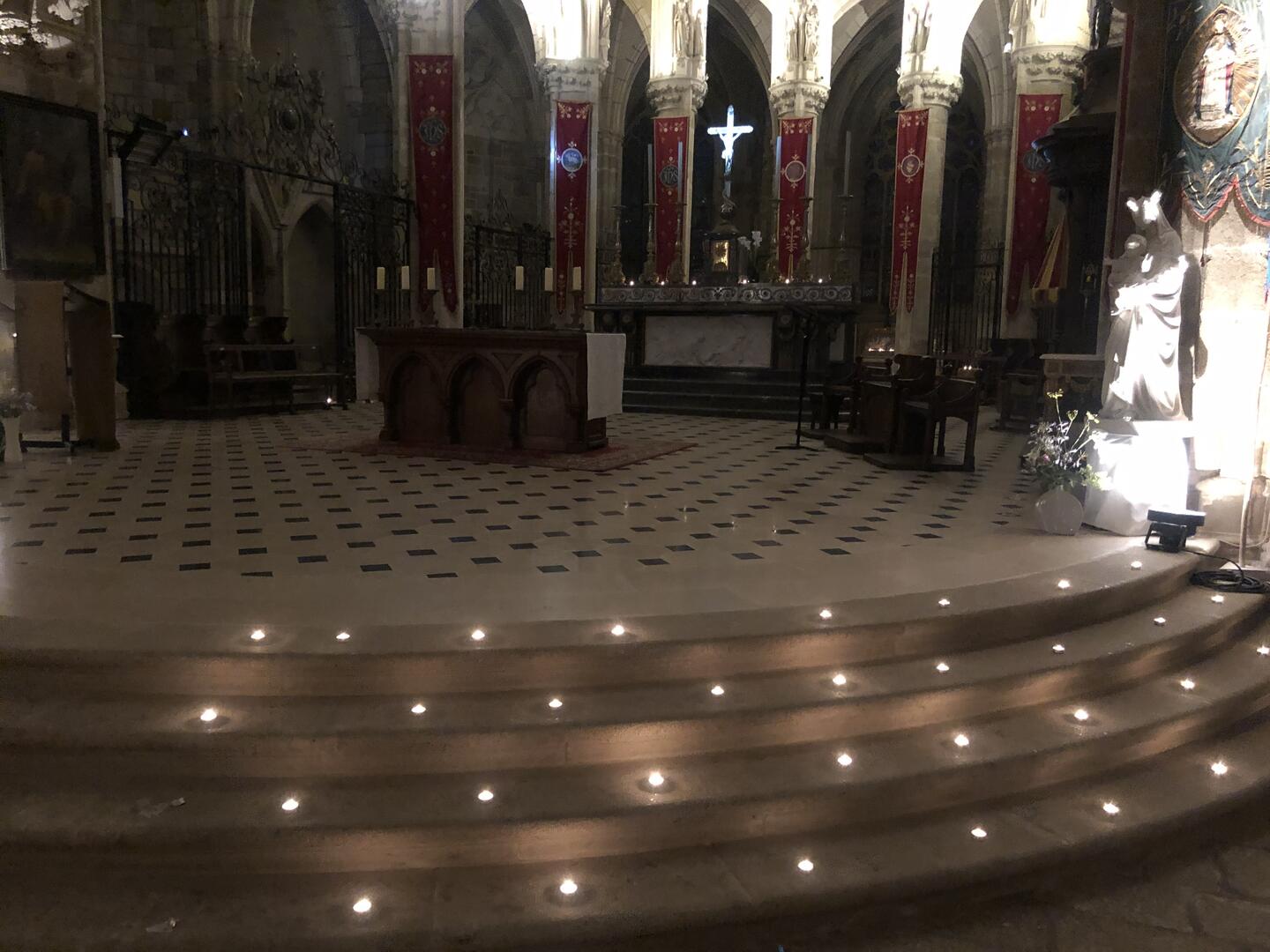 Visite nocturne de la Basilique