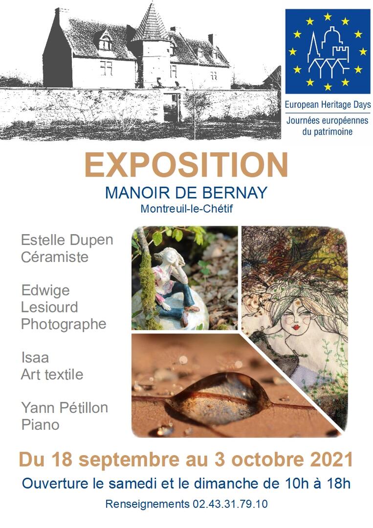 affiche expo Bernay sept 2021