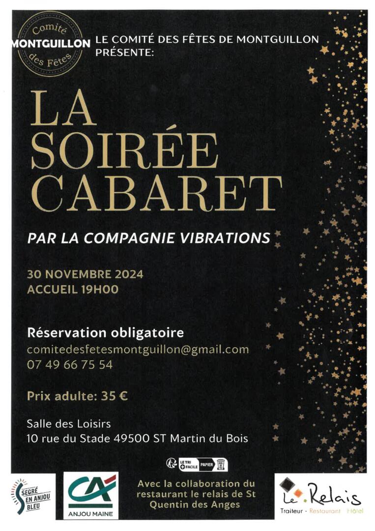 soirée cabaret