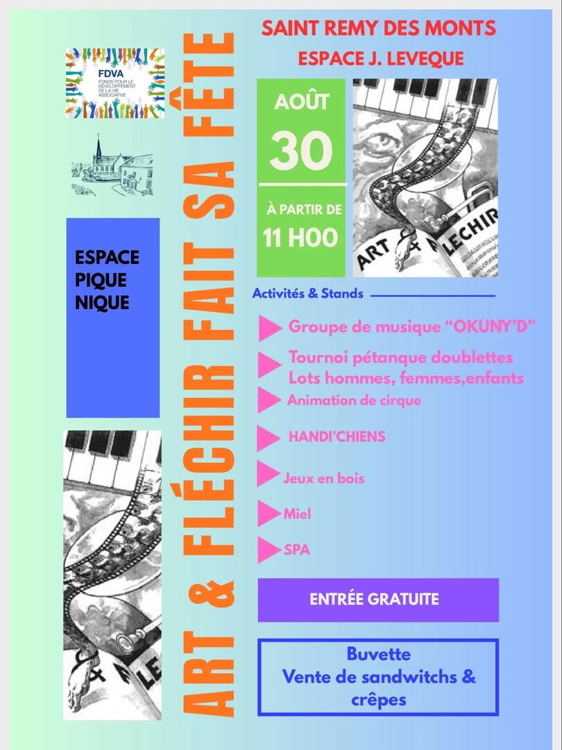 art et fléchir fait sa fête