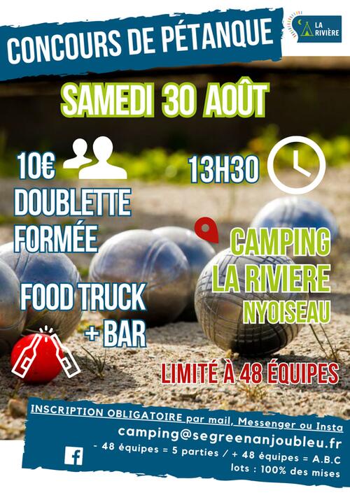 Concours pétanque - Nyoiseau - 49 - FMA