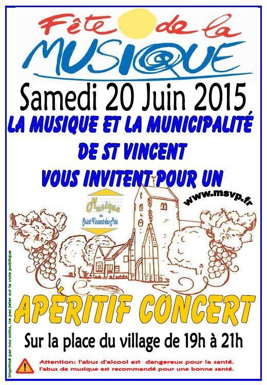 fête de la musique à St Vincent des P