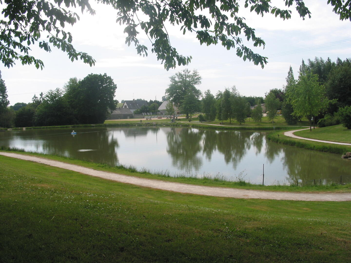 le plan d'eau Montaudin