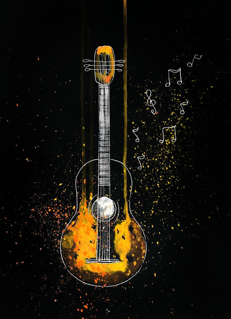 sunriseforever-guitar-7010647_1920