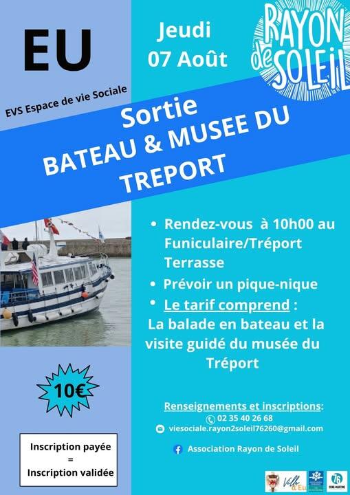 Sortie bateau + musée 2025
