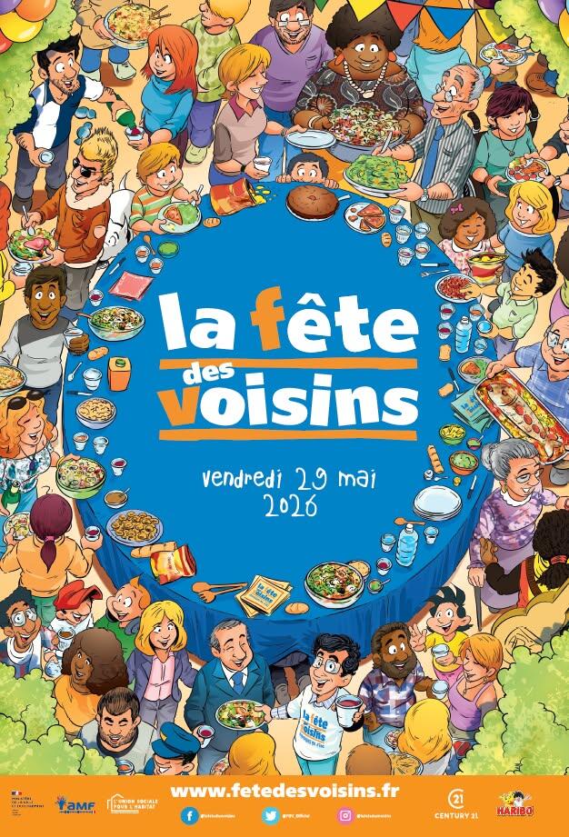 Affice fête des voisins 2026