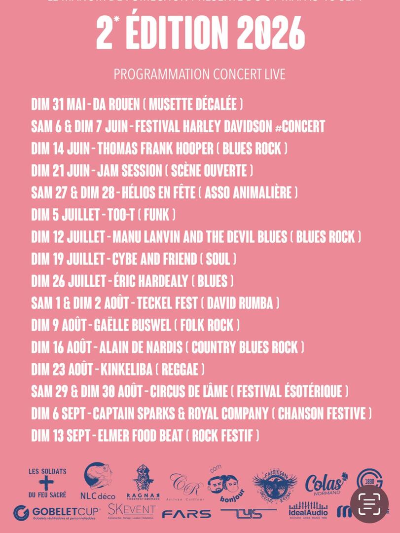 Programmation manoir de Fumechon