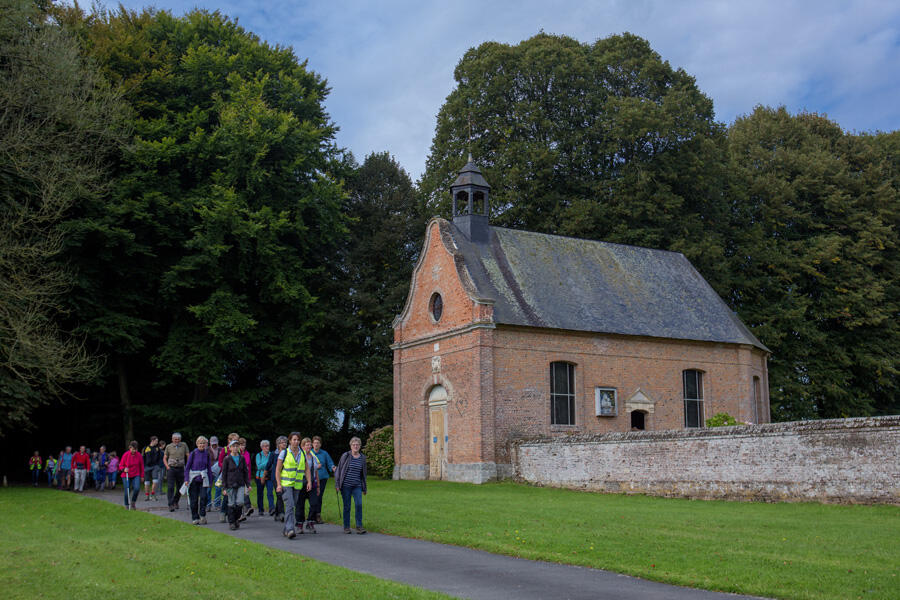 Randonnée au Bosmelet, Auffay