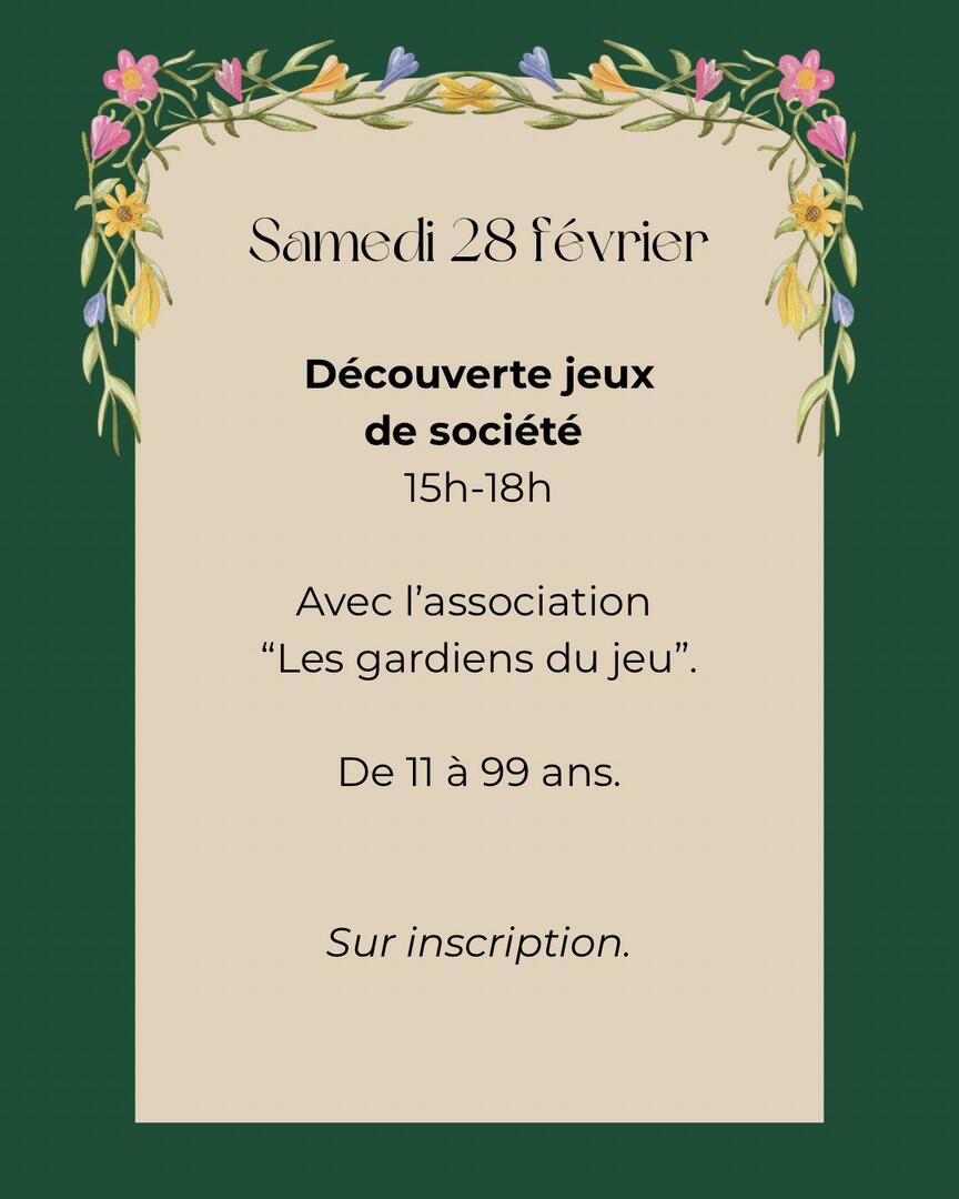 022826 - LT - DECOUVERTE JEUX DE SOCIETE