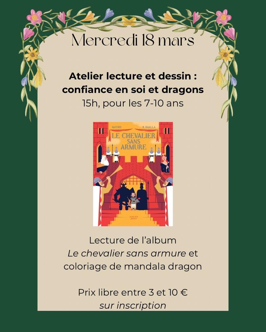 031826 - Le TREPORT - Atelier Lecture et dessin