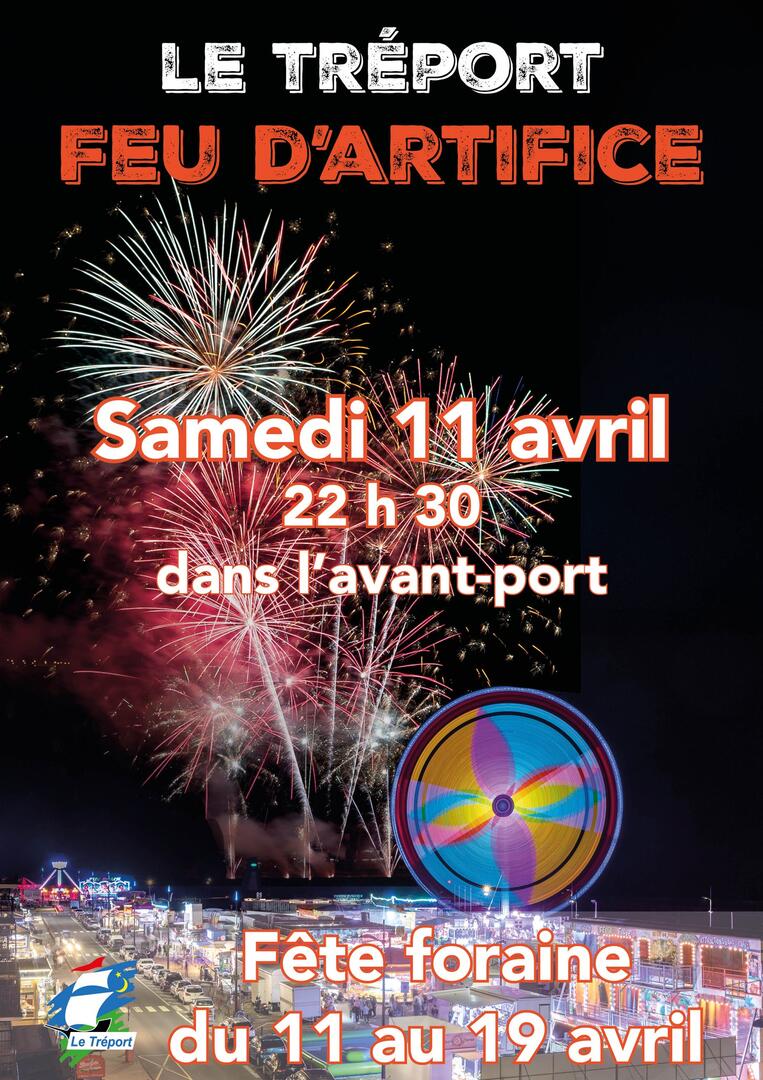 041126 - LE TREPORT - Feu d'artifice
